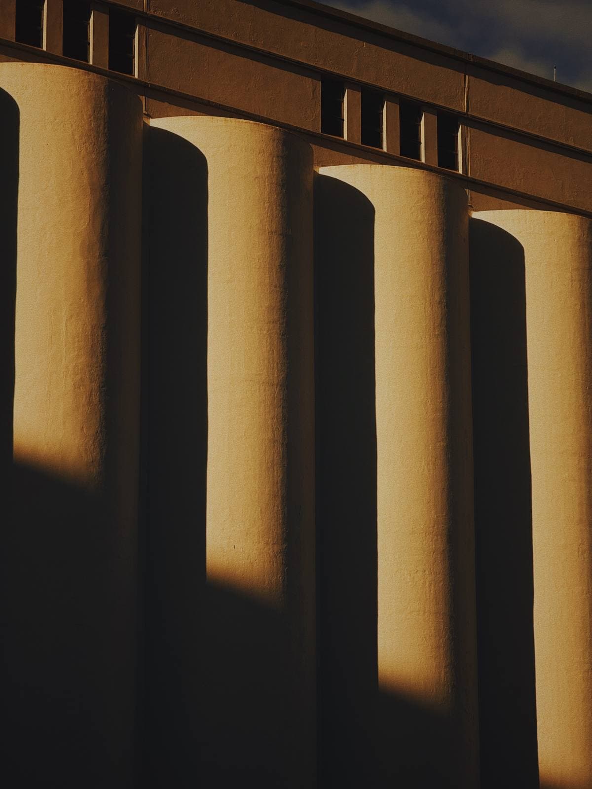 Silos, Last Light — Marvila, Lisbon · Fine Art Print