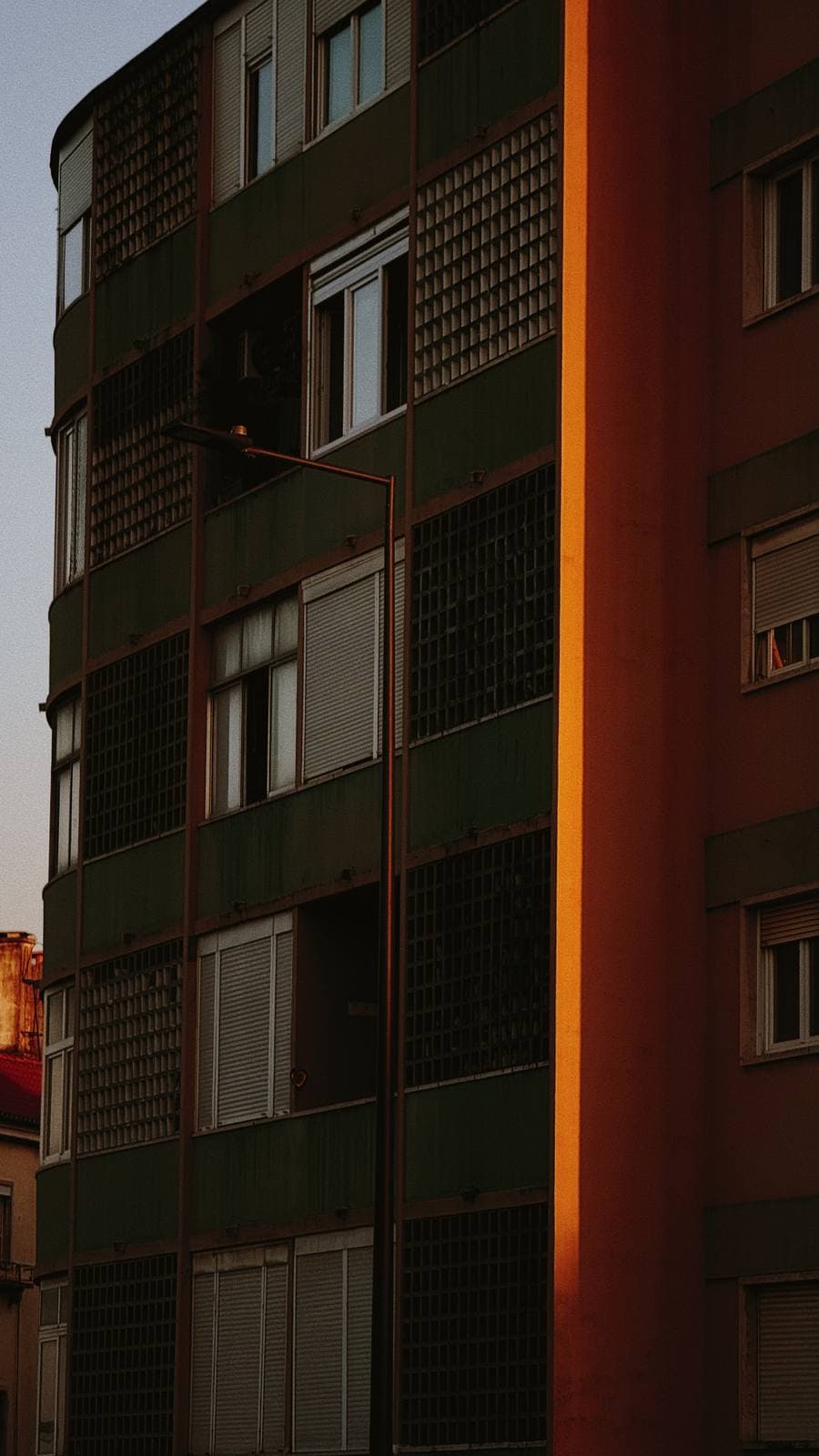 Orange Edge, Last Light — Penha de França, Lisbon · Fine Art Print